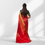 Classic Red & Gold Kanchipuram Silk Saree